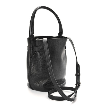 Celine Supple Grained Calfskin Nano Big Bag Bucket Black 3 of 9
