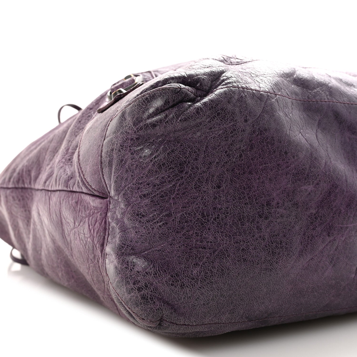 Balenciaga Agneau Classic Hardware Day Hobo Raisin 10 of 11