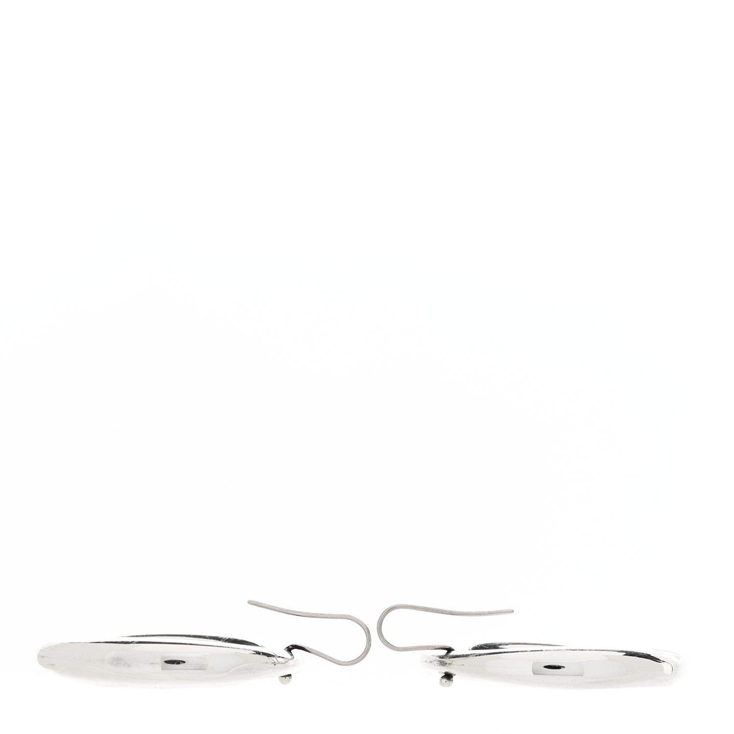 Tiffany Sterling Silver Elsa Peretti Sevillana Drop Earrings 3 of 4