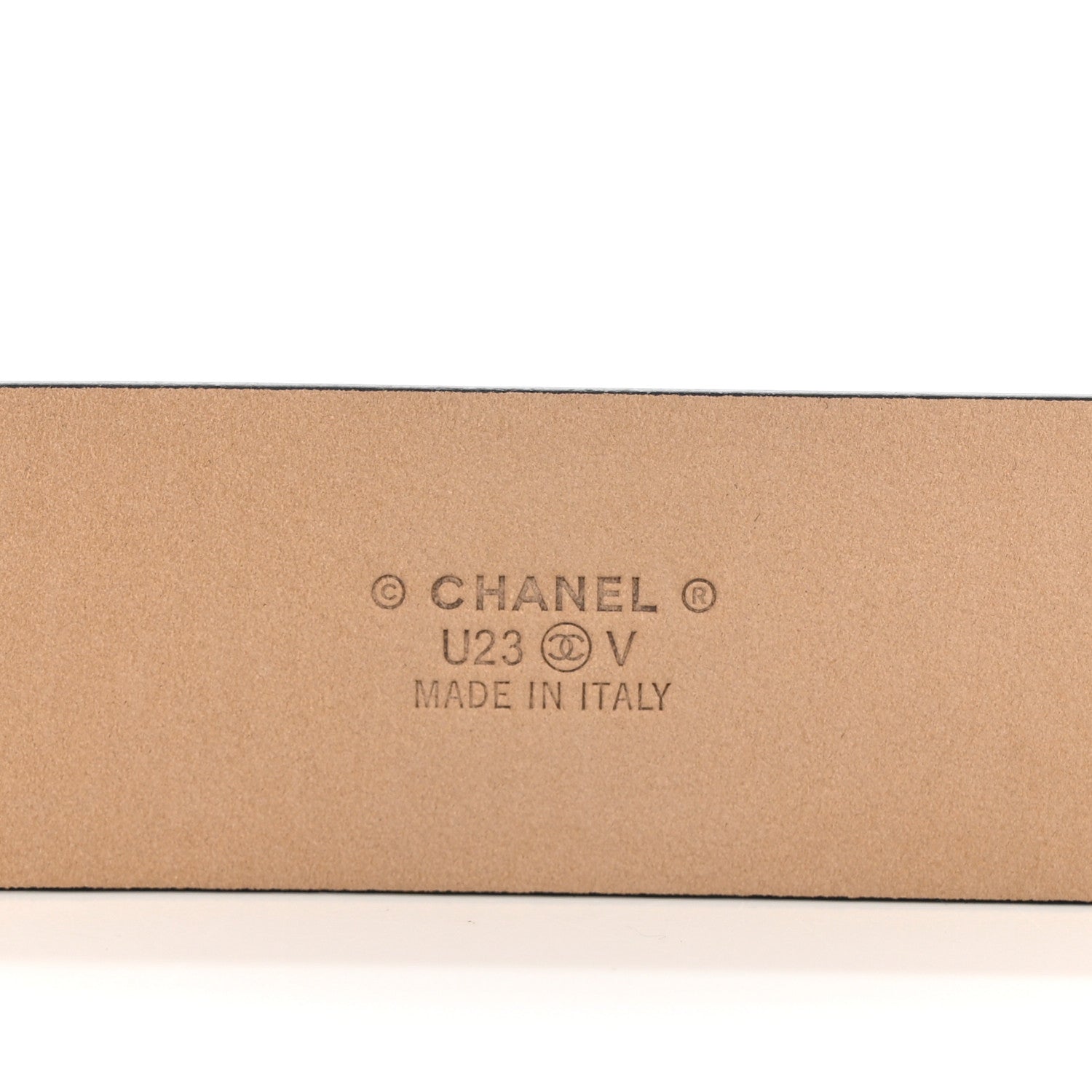 Chanel Calfskin Belt 95 38 Black 5 of 7