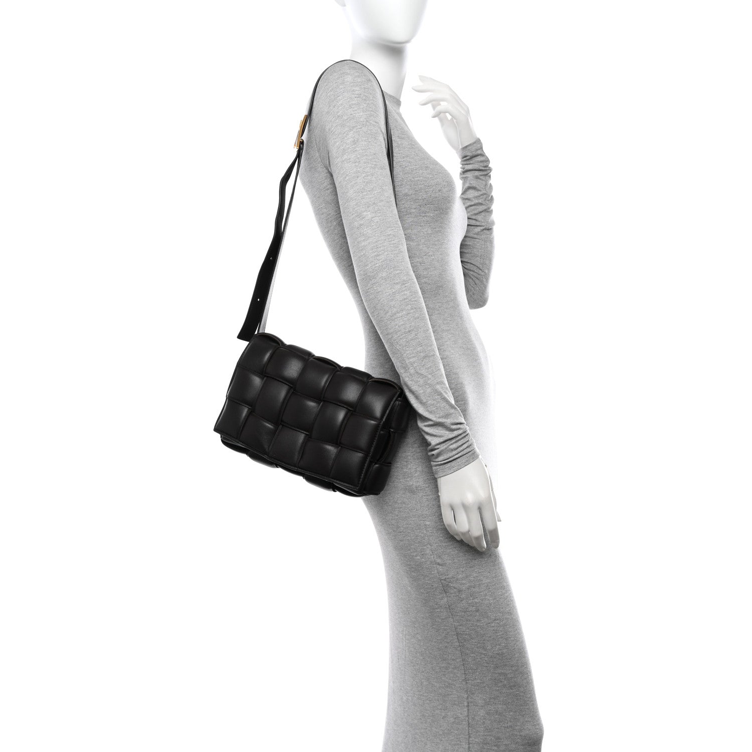Bottega Veneta Nappa Maxi Intrecciato Padded Cassette Crossbody Bag Fondente 2 of 12