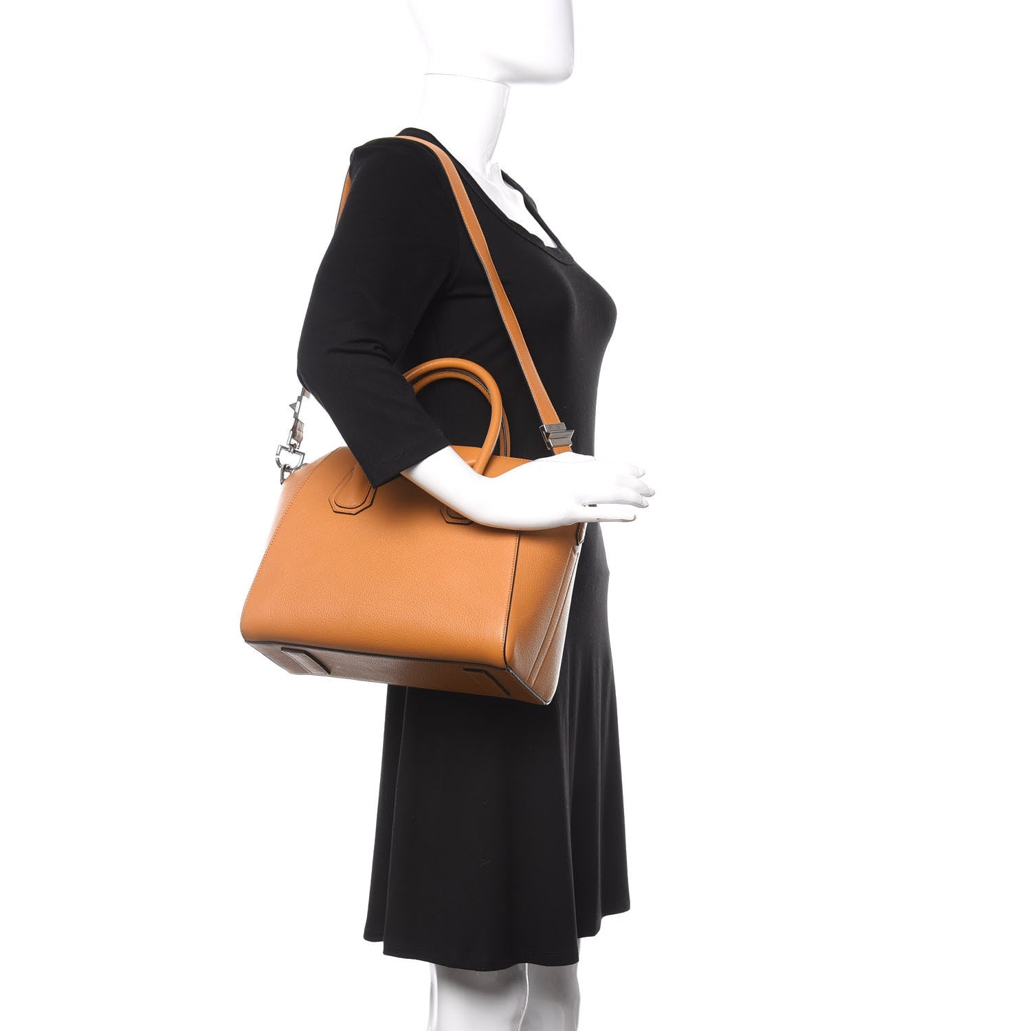 Givenchy Sugar Goatskin Small Antigona Amber 2 of 10