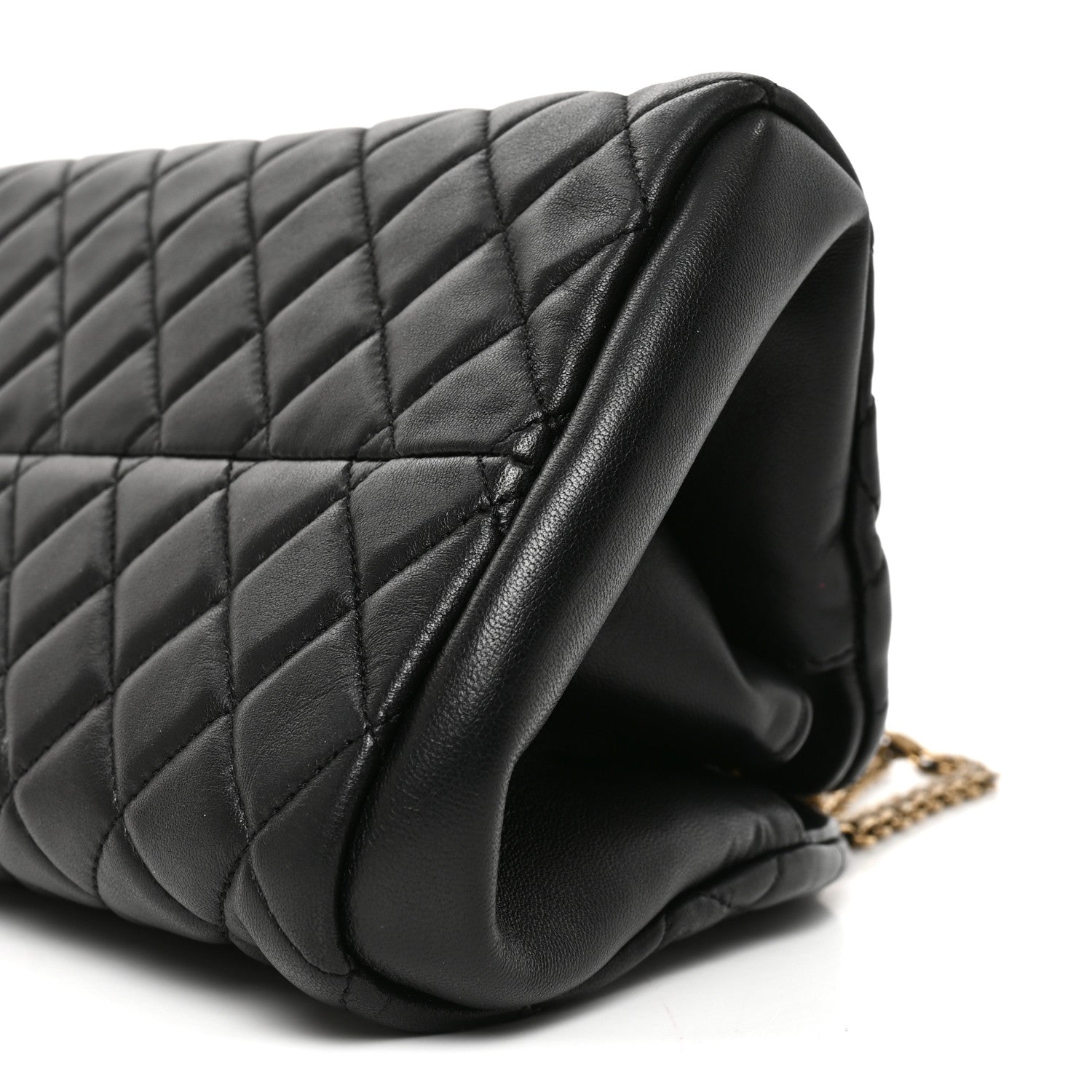 Chanel Lambskin Quilted Medium Just Mademoiselle Black 10 of 10