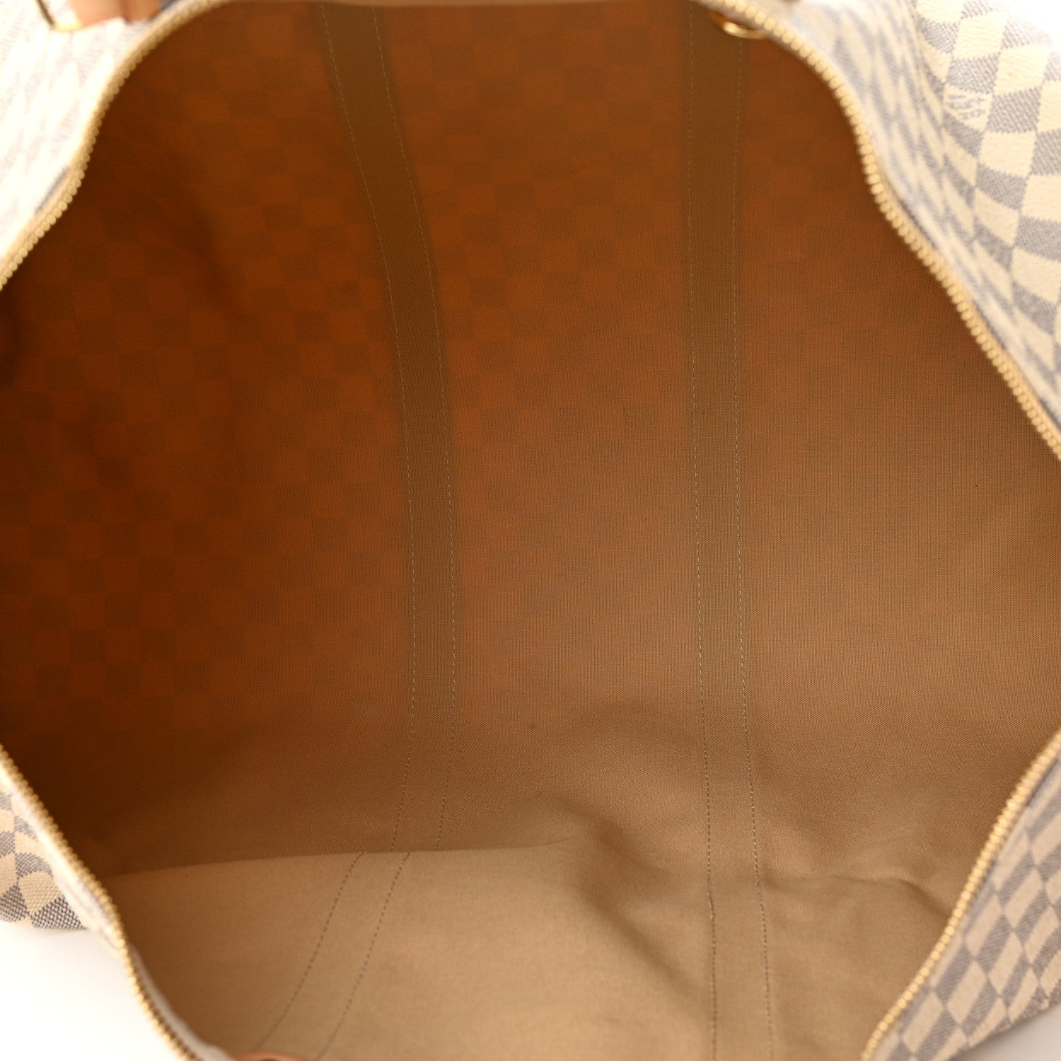 Louis Vuitton Damier Azur Keepall Bandouliere 55 4 of 14