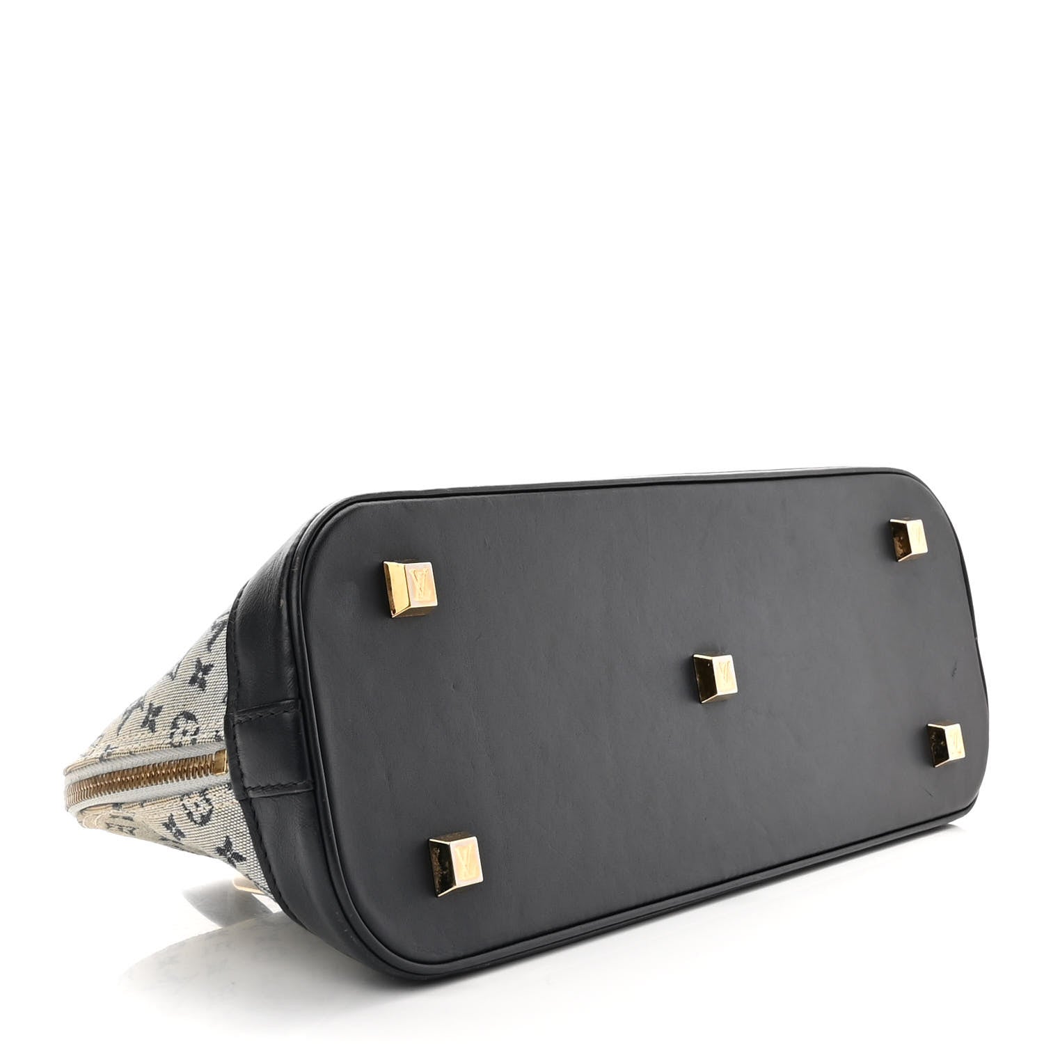 Louis Vuitton Mini Monogram Alma Long Blue 4 of 10