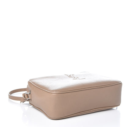 Saint Laurent Lambskin Monogram Small Lou Camera Bag Dark Beige 4 of 7