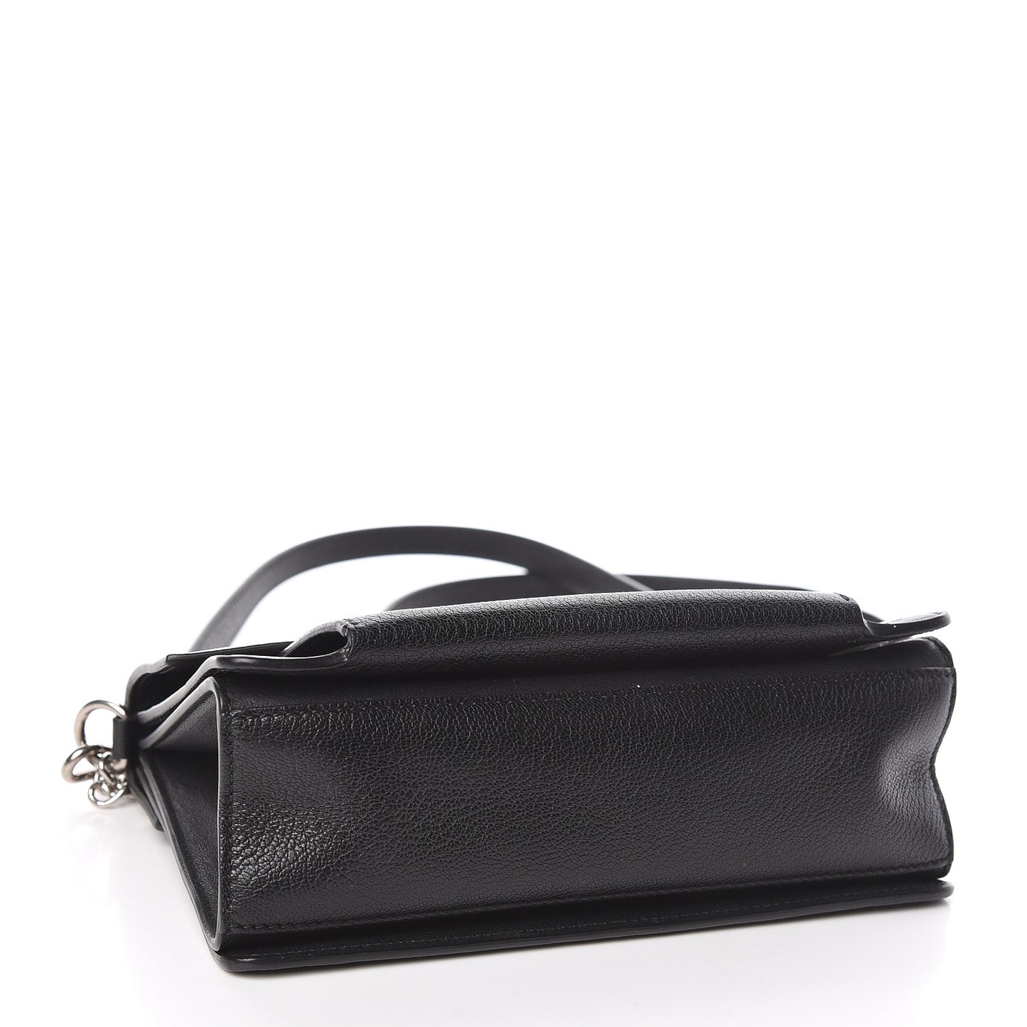 Goatskin Small GV3 Shoulder Bag Black