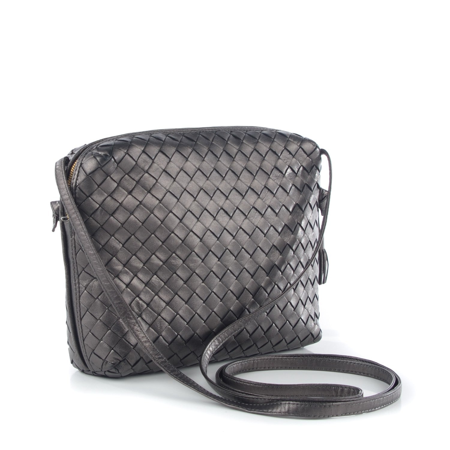 Bottega Veneta Vintage Nappa Intrecciato Crossbody 3 of 20