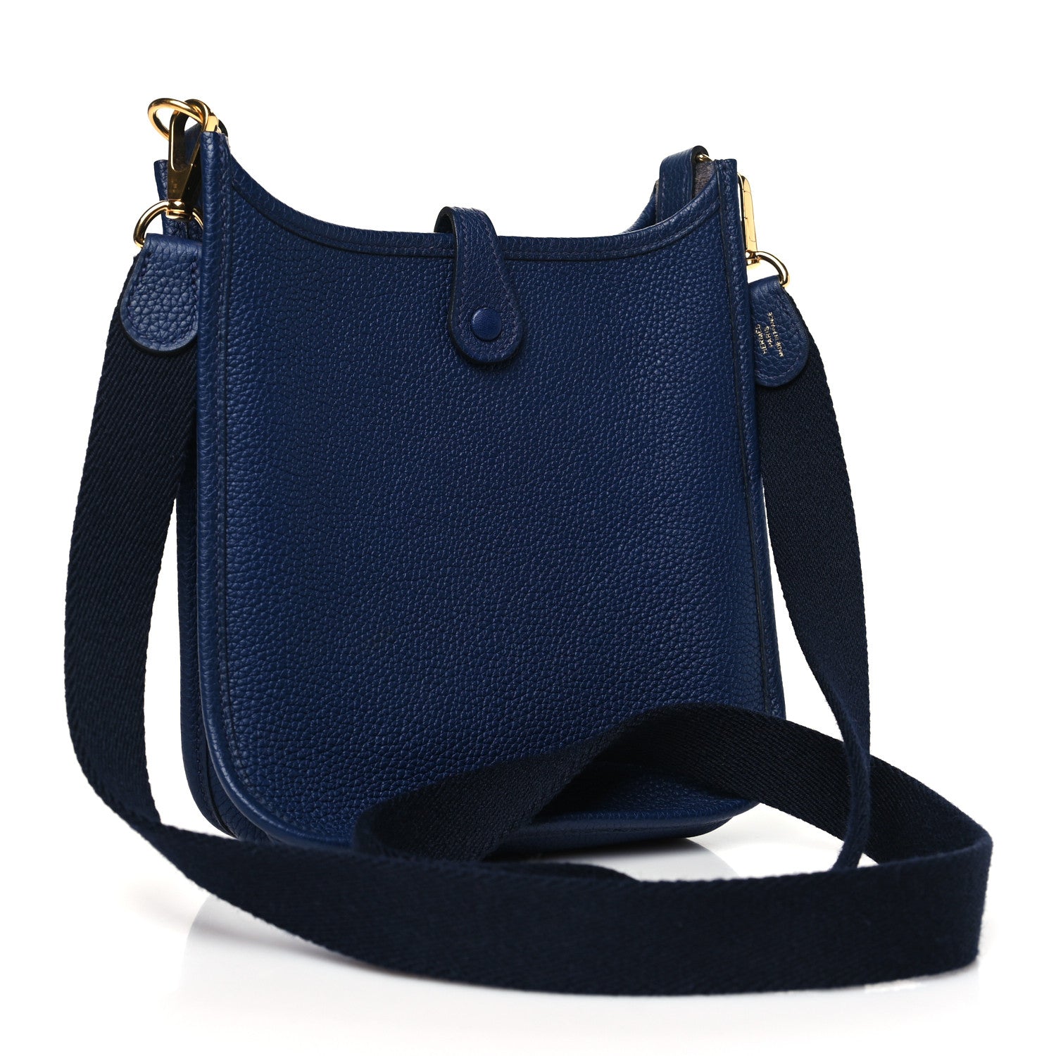 Hermes Taurillon Maurice Amazone Evelyne TPM Bleu Saphir Blue Indigo 3 of 11