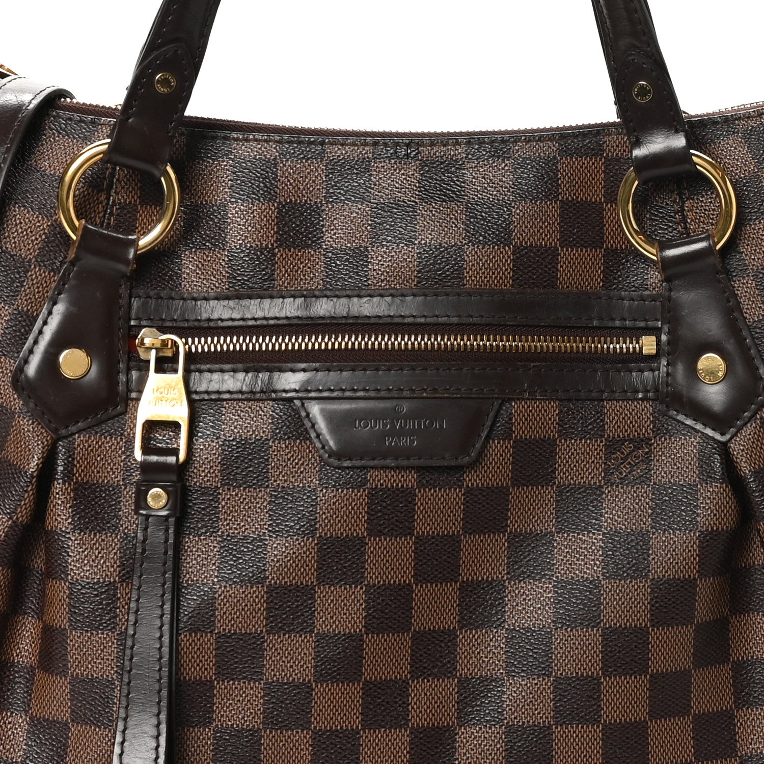 Louis Vuitton Damier Ebene Evora MM 6 of 8