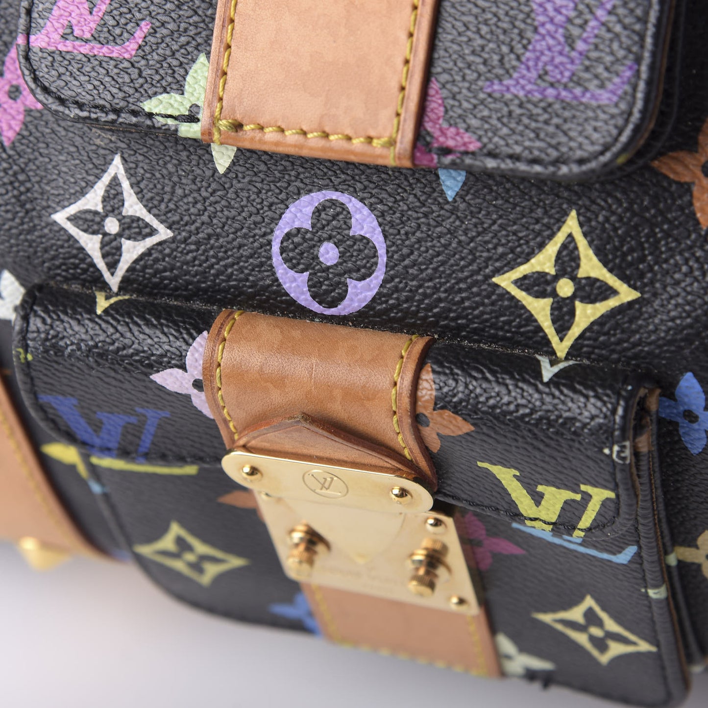 Monogram Multicolor Keepall 45 Black