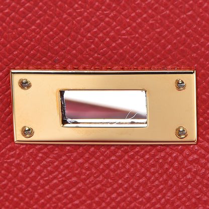 Hermes Epsom Kelly Sellier 28 Rouge Casaque 23 of 36