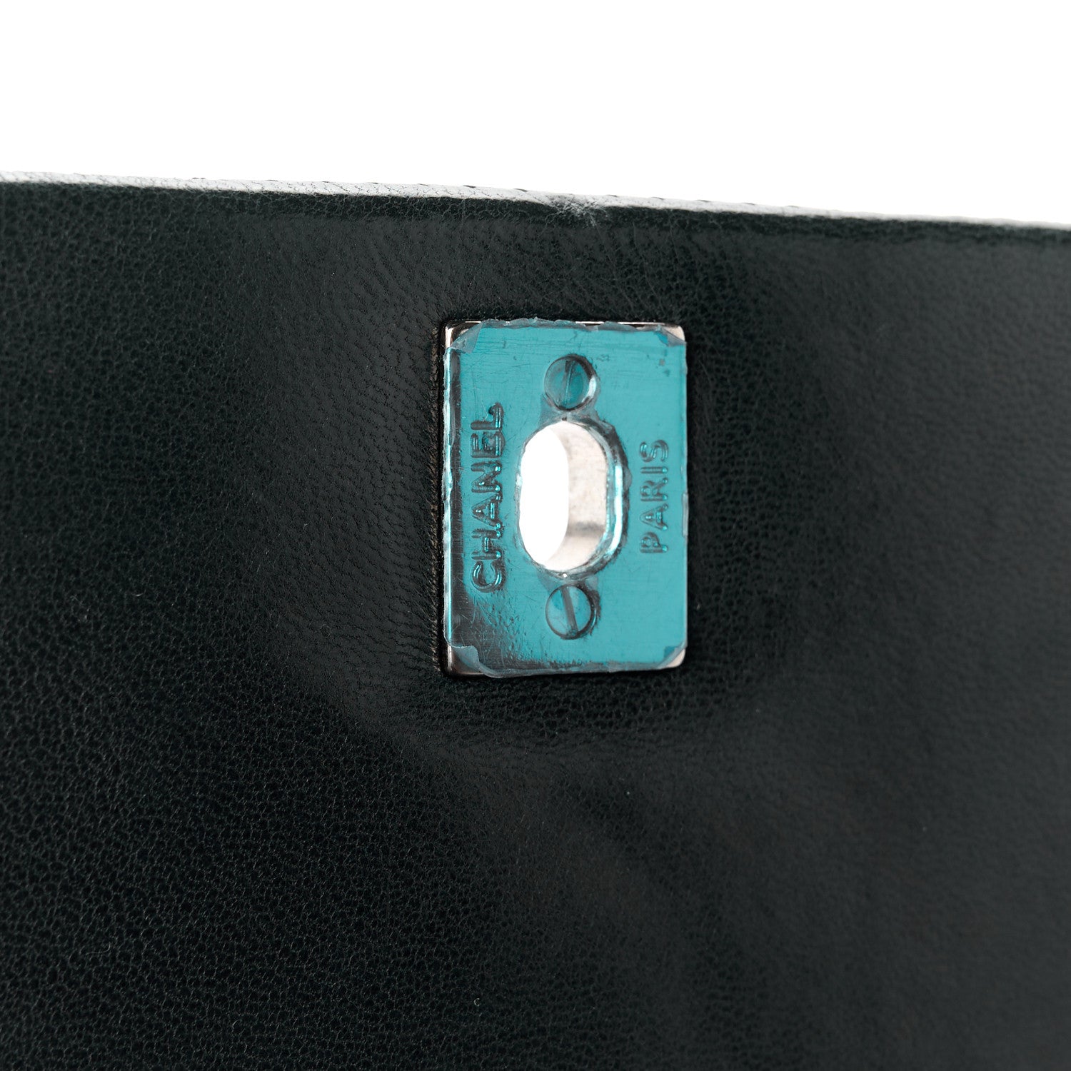 Chanel Lambskin Chevron Quilted Single Flap Black 7 of 12