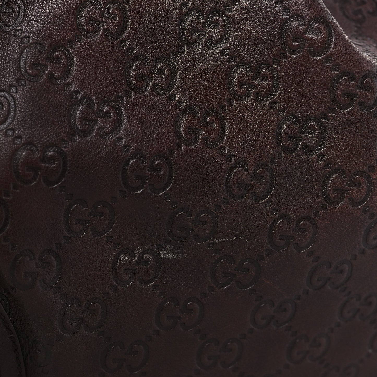 Guccissima Medium Indy Top Handle Hobo Black