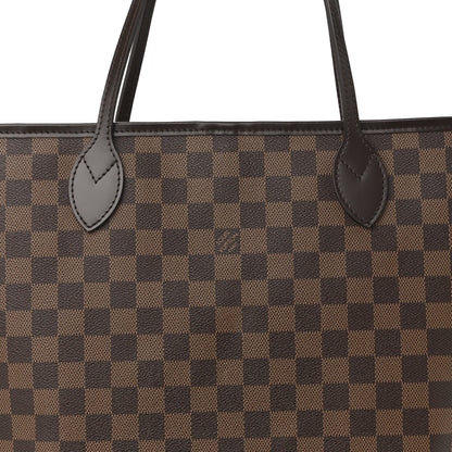 Louis Vuitton Damier Ebene Neo Neverfull MM Rose Ballerine 8 of 10