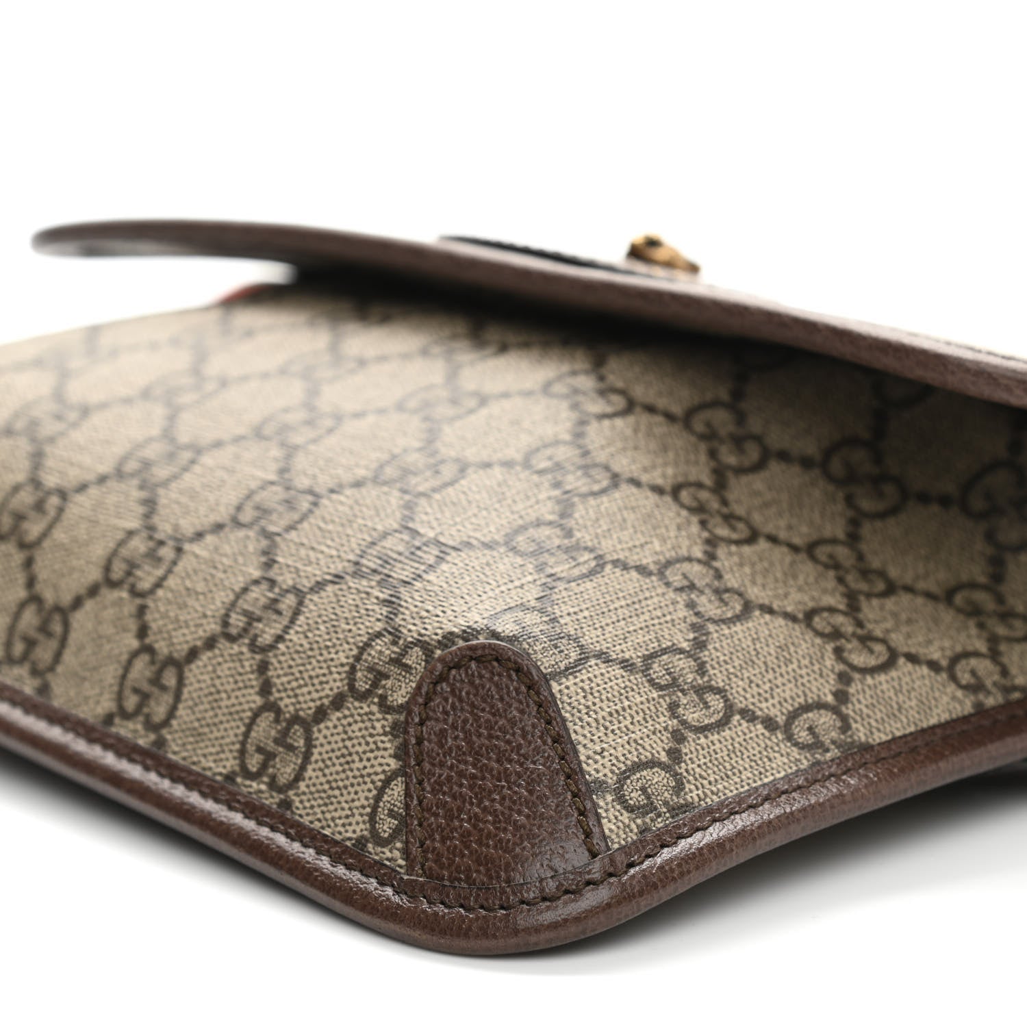 Gucci GG Supreme Monogram Neo Vintage Web Belt Bag Brown 10 of 10