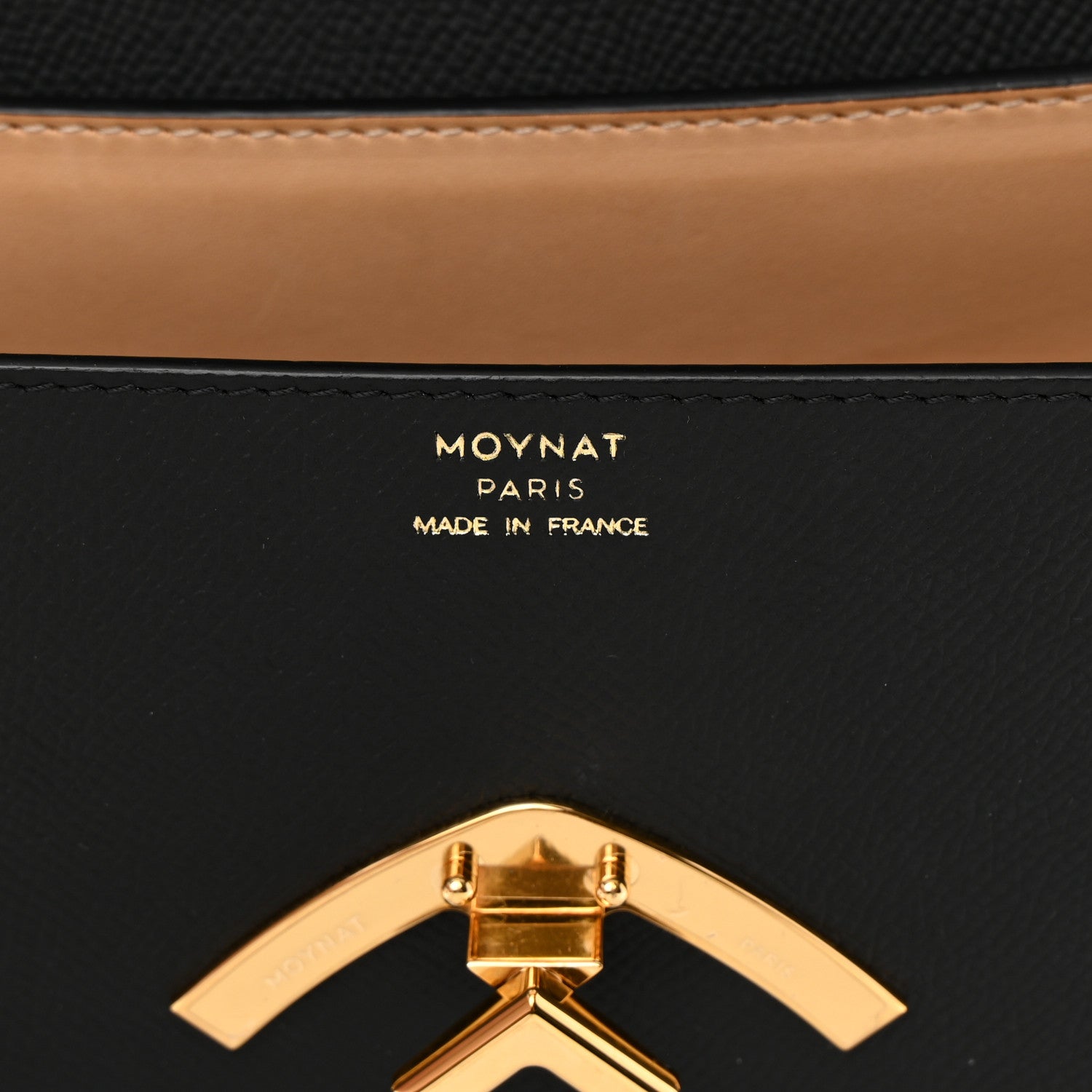 Moynat Carat Calfskin Gabrielle PM Black 6 of 14