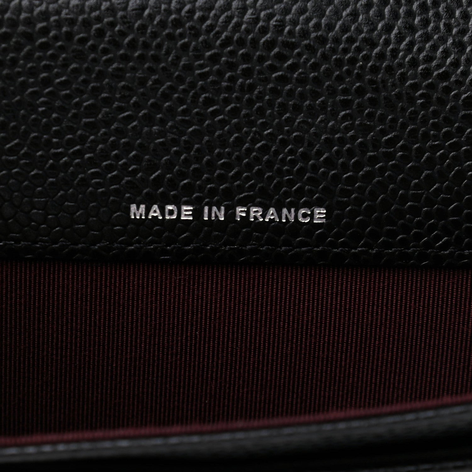 Chanel Caviar Quilted Flap Card Holder Wallet Black 6 of 9