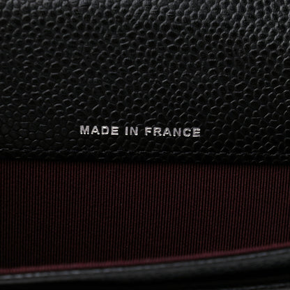 Chanel Caviar Quilted Flap Card Holder Wallet Black 6 of 9