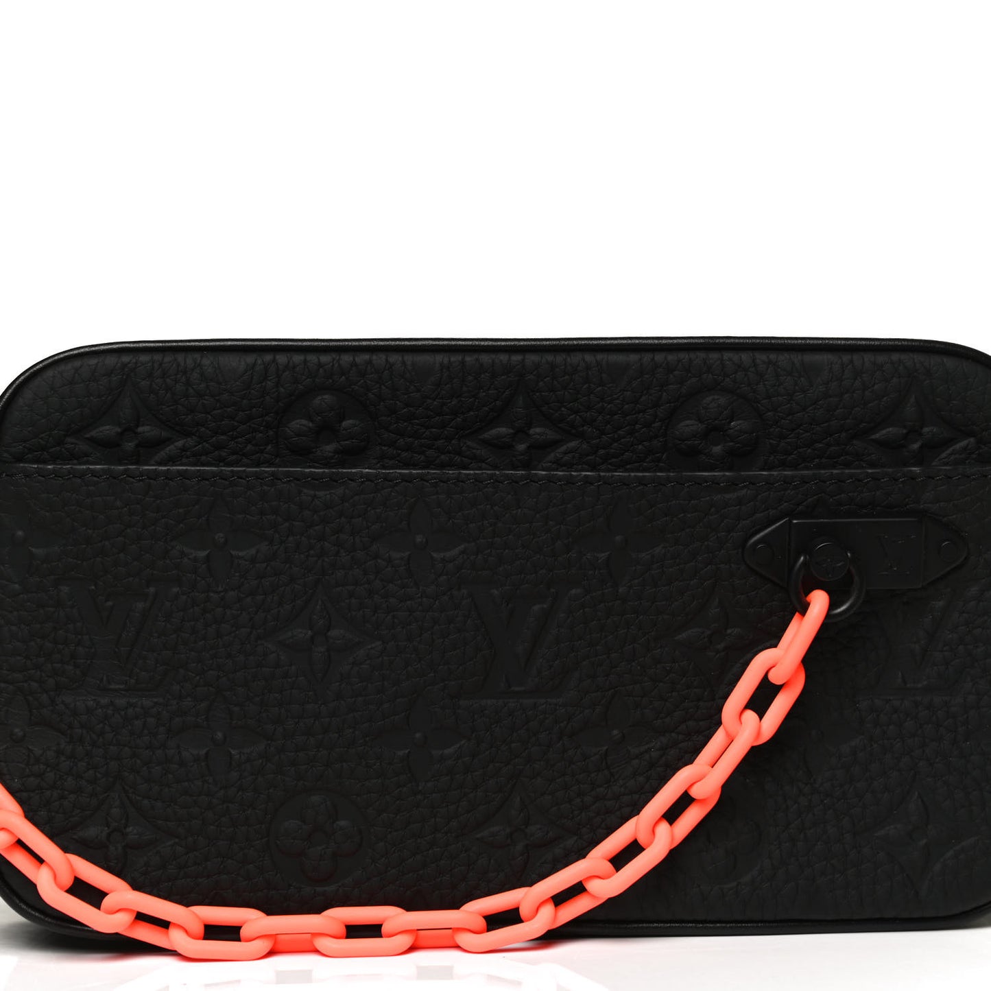 Taurillon Monogram Uniformes Solar Ray Soft Pochette Volga Belt Bag Black