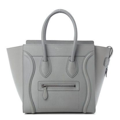 Celine Baby Drummed Calfskin Micro Luggage Sky 1 of 14