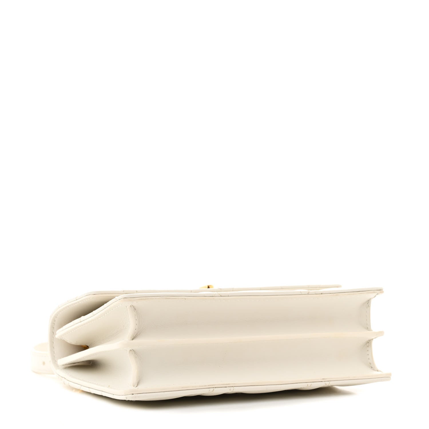Christian Dior Lambskin Macrocannage Mini Miss Caro Bag Latte 3 of 15