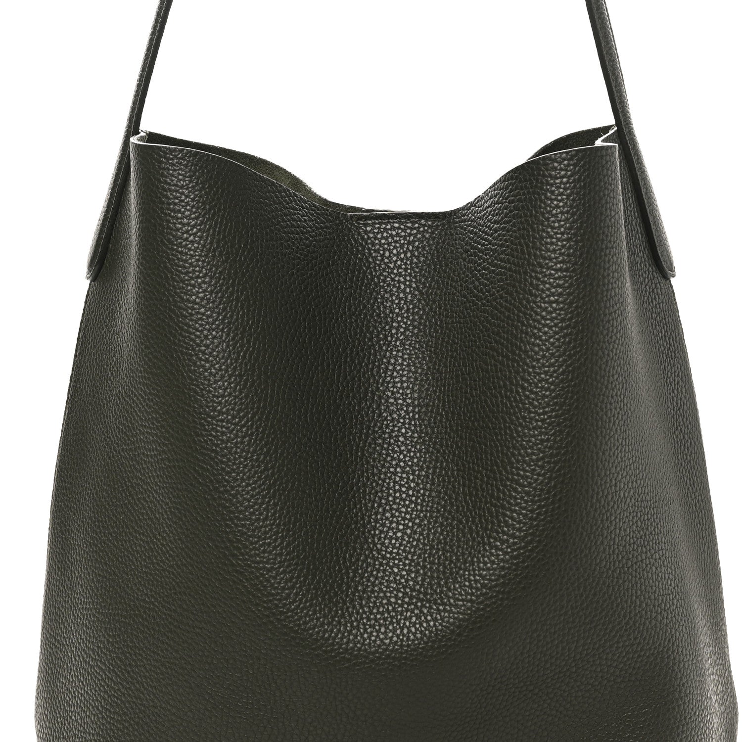 Mansur Gavriel Pebbled Calfskin Everyday Cabas Seaweed 7 of 9