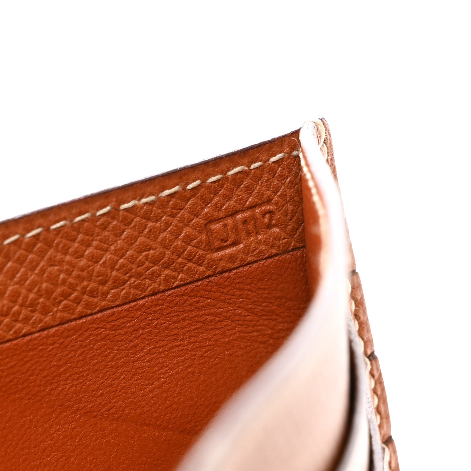Hermes Epsom MC2 Copernic Compact Colorblock Wallet Gold 7 of 10