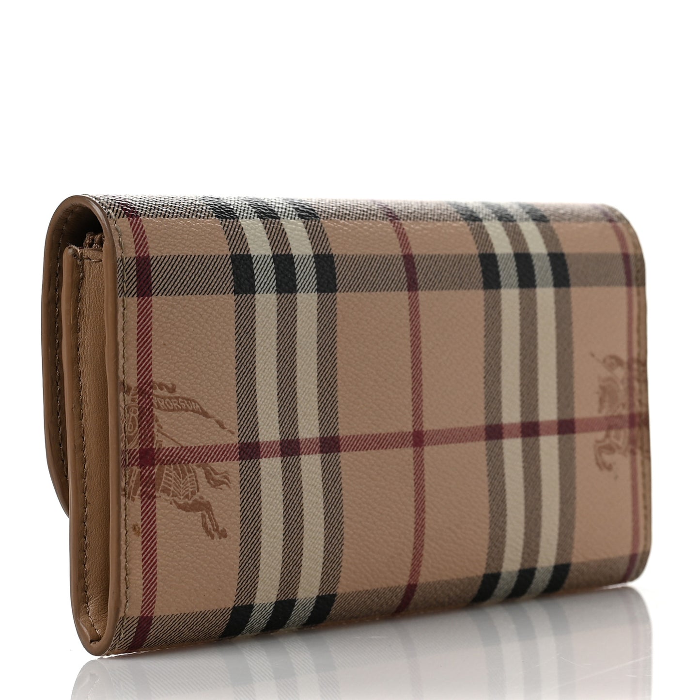 Haymarket Check Halton Wallet Tan