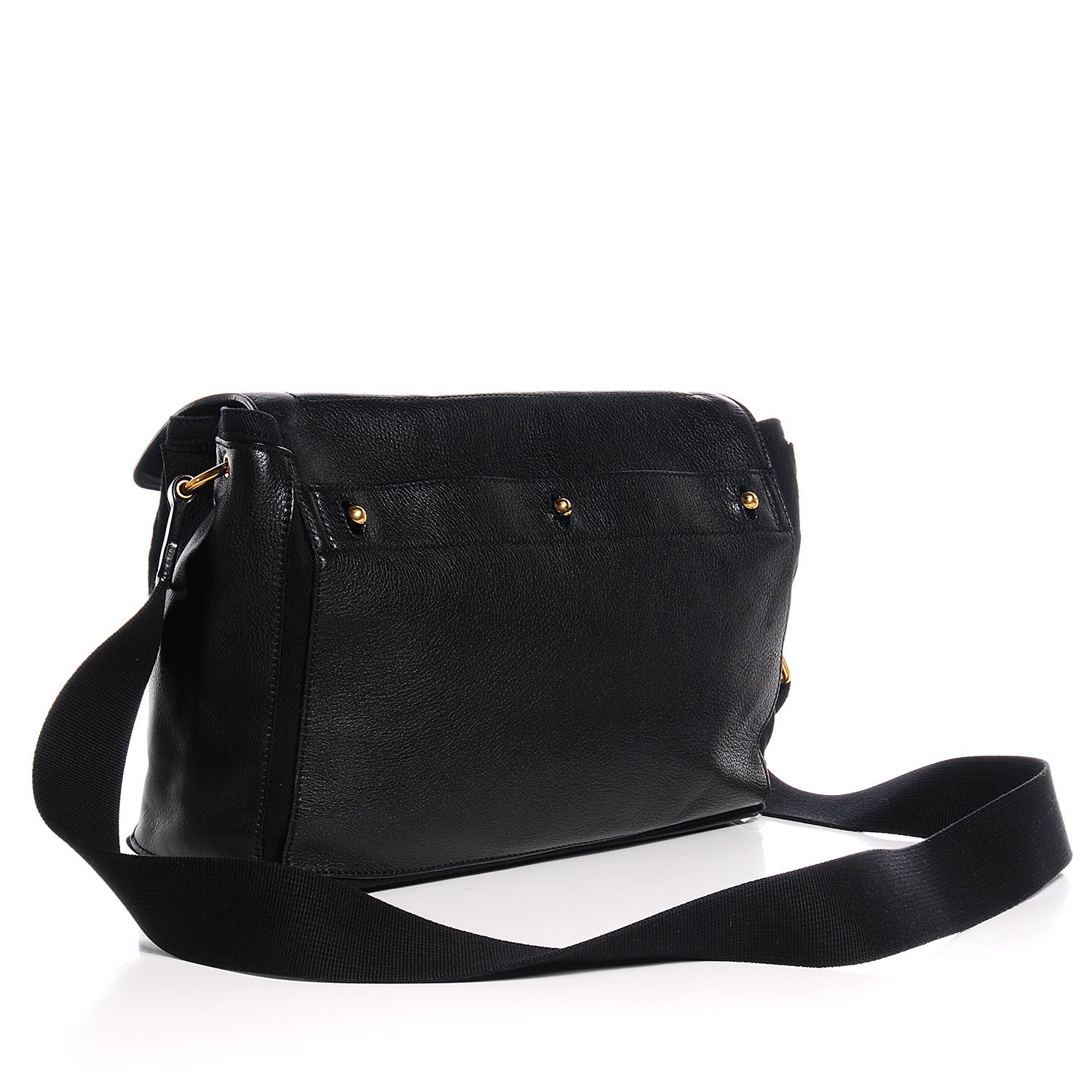 Saint Laurent Leather Muse Two Messenger Black 3 of 9