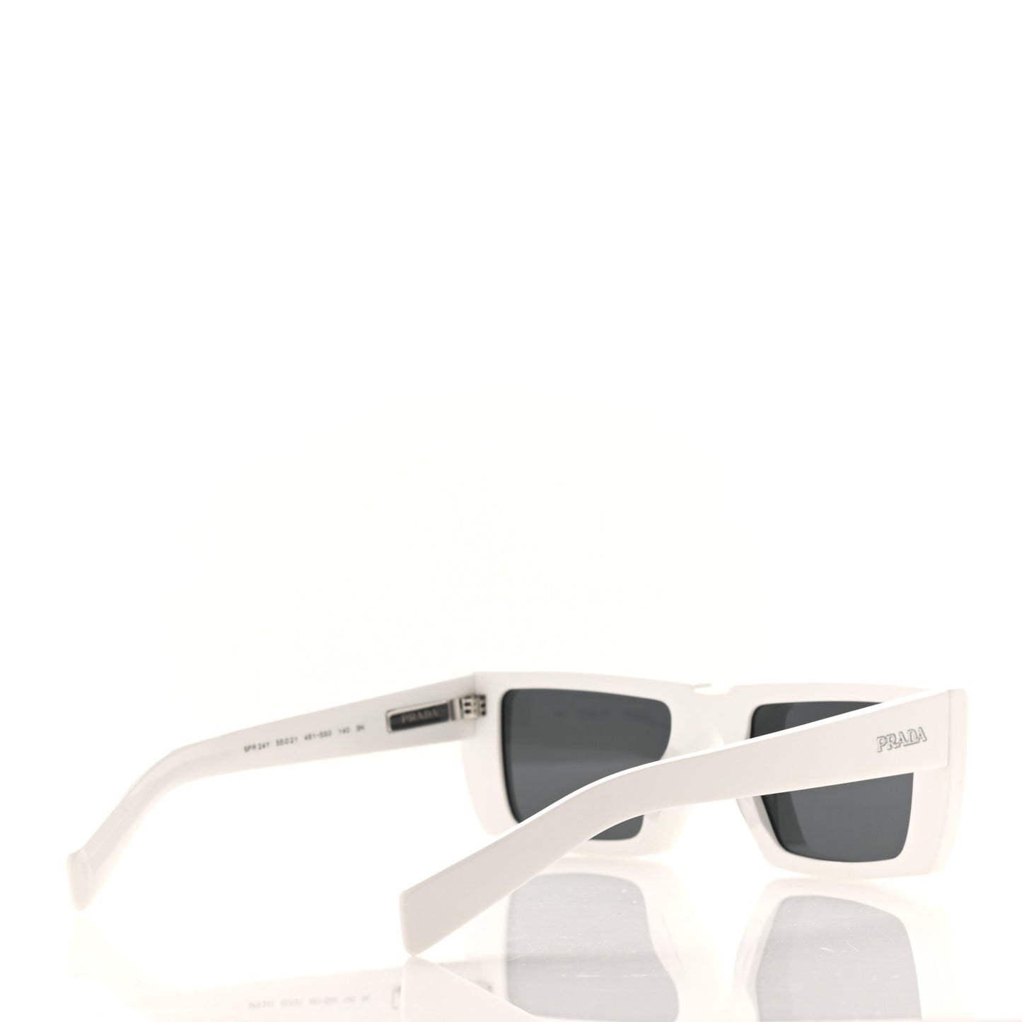 Runway Sunglasses SPR 24Y White Slate Gray
