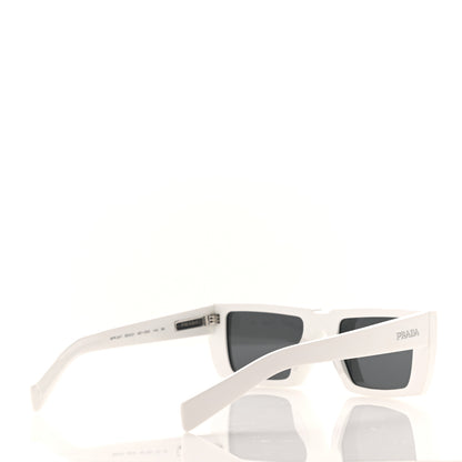 Prada Runway Sunglasses SPR 24Y White Slate Gray 4 of 8