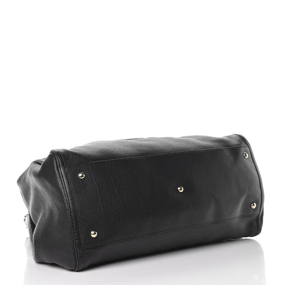 Gucci Pebbled Calfskin Large Soho Shoulder Bag Black 4 of 12