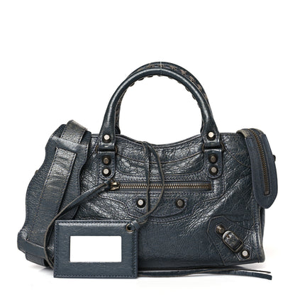 Balenciaga Agneau Classic Hardware Mini City Anthracite 1 of 9