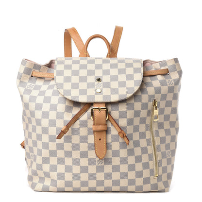 Louis Vuitton Damier Azur Sperone Backpack 1 of 12