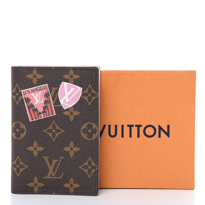 Louis Vuitton Monogram My LV World Tour Passport Cover Rose Ballerine 8 of 8