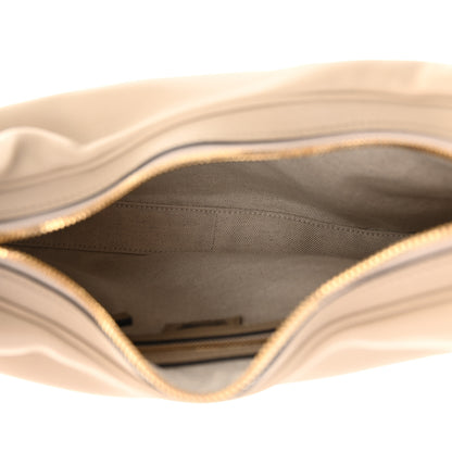 Gucci Aria Calfskin Web Large Attache Shoulder Bag Beige 5 of 10