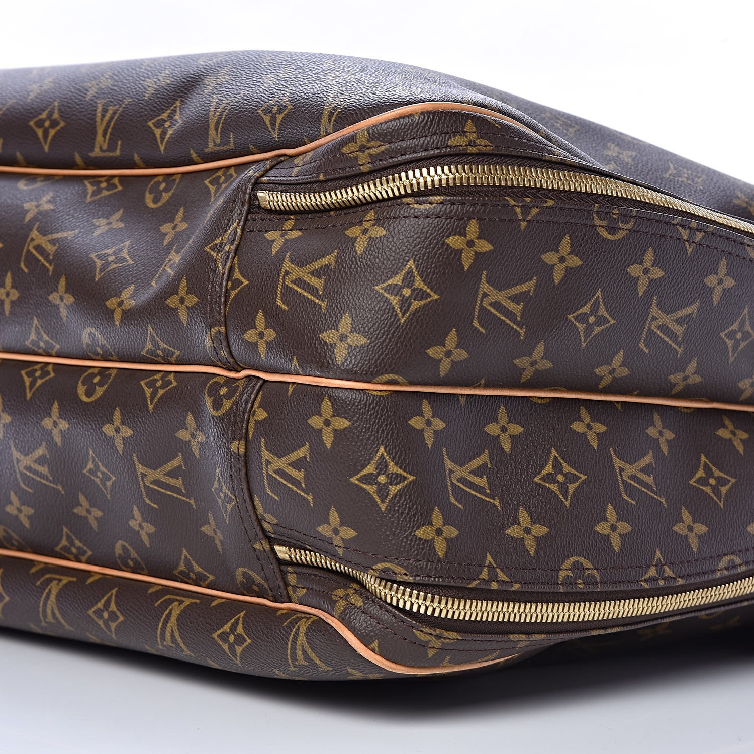 Louis Vuitton Monogram Alize 2 Compartment Luggage Travel Bag 10 of 11