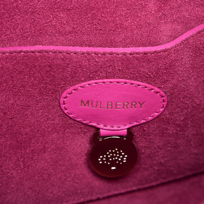 Mulberry Silky Calf Small Willow Tote Fuchsia 8 of 13