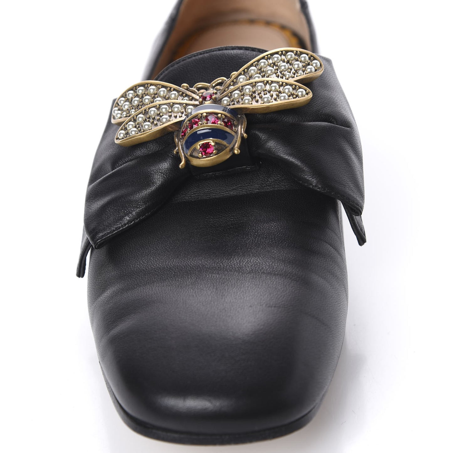 Nappa Queen Margaret Loafers 37 Black