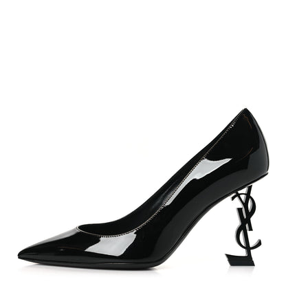 Saint Laurent Patent Opyum 85 Pumps 37 Black 1 of 9