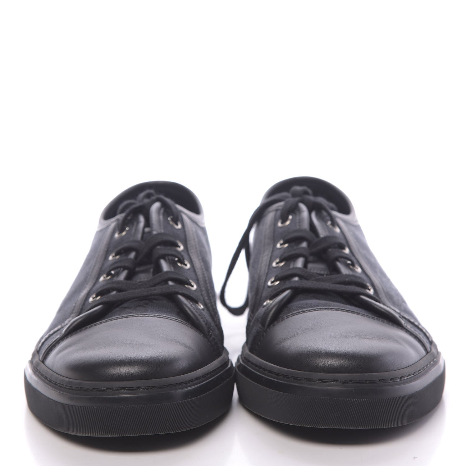 Gucci Monogram Mens Sneakers 8 Black Piombo 2 of 8