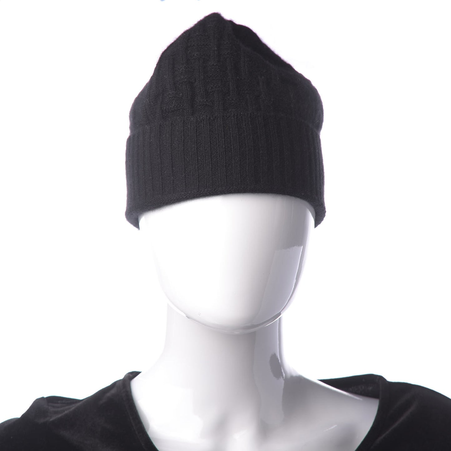 Cashmere Mens Beanie Hat L Marine