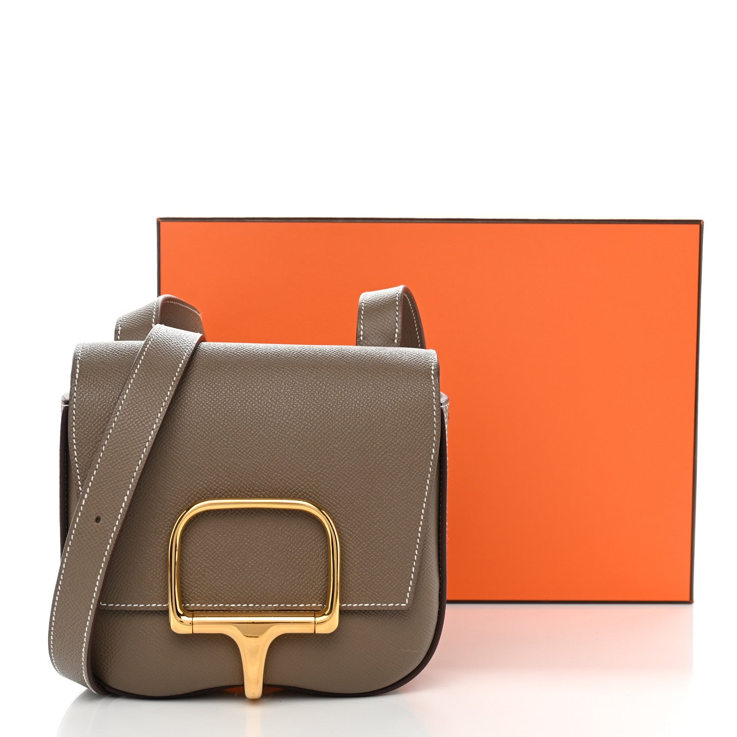 Hermes Epsom Mini Della Cavalleria Etoupe 11 of 11
