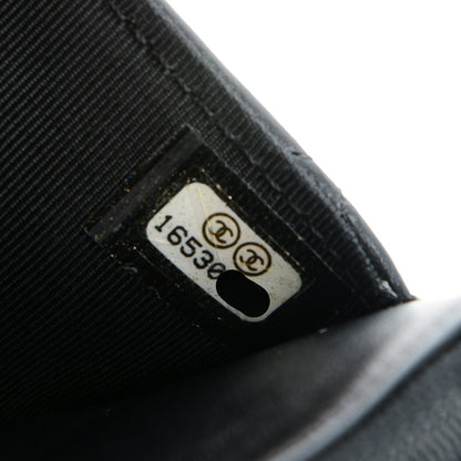 Chanel Lambskin Quilted Wallet On Chain WOC Black 8 of 8
