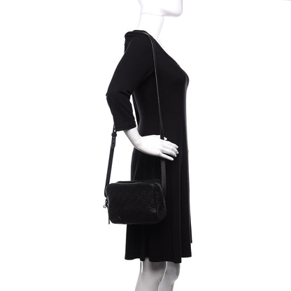 Gucci Guccissima Mini Bree Messenger Bag Black 2 of 13
