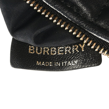 Burberry Lambskin Quilted Small Crescent Lola Bag Black 7 of 9