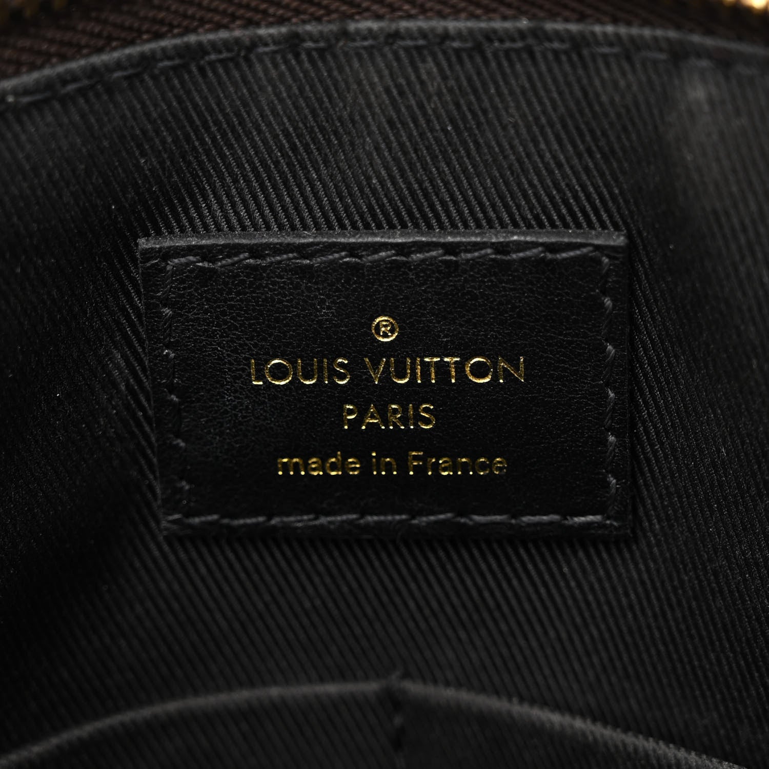 Louis Vuitton Damier Ebene Odeon Tote PM Black 6 of 9