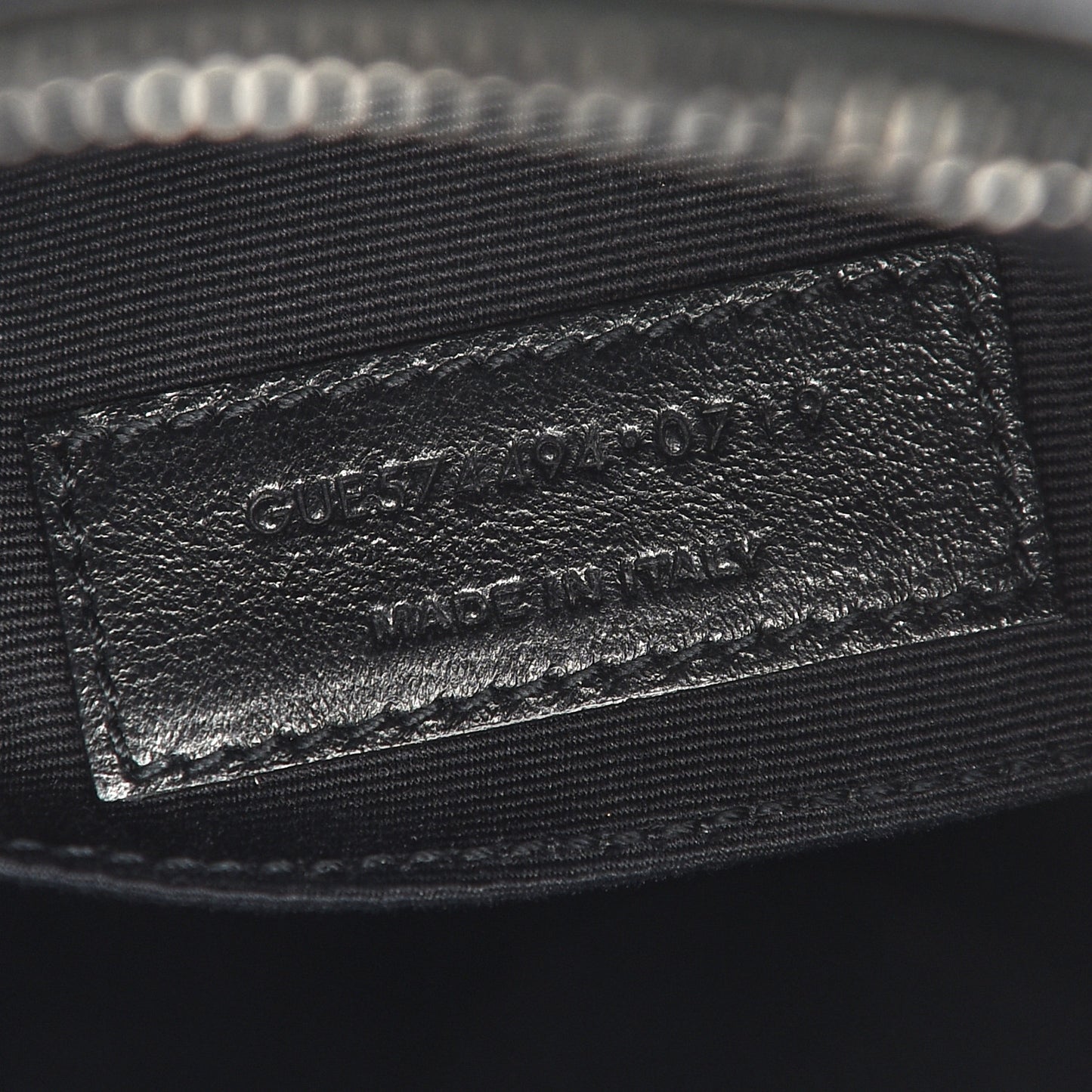 Calfskin Matelasse Monogram Lou Camera Bag Black