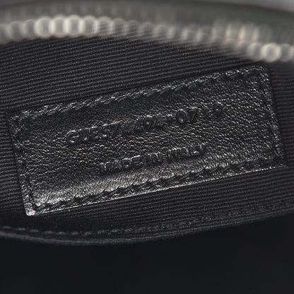 Saint Laurent Calfskin Matelasse Monogram Lou Camera Bag Black 7 of 9